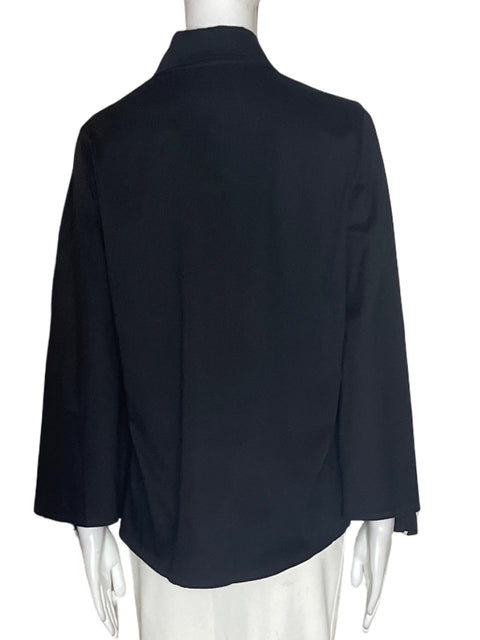 Camisa Duma & Co de Algodón Manga larga Liso Negro - Talla M
