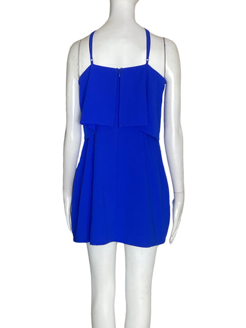 Vestido Sugar+lips Tiras Mini Azul - Talla S