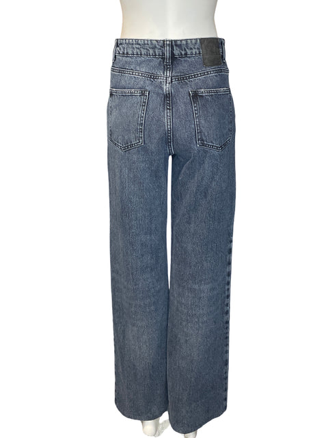 Jean Zara Wide-leg Azul - Talla 2