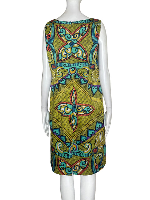 Vestido Alyx Estampado Sin mangas Verde - Talla 14