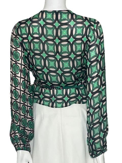 Blusa Conditions Apply Verde - Talla L