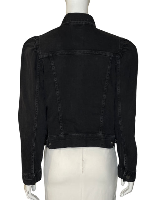 Chaqueta Gap de Algodón Denim Negro - Talla M