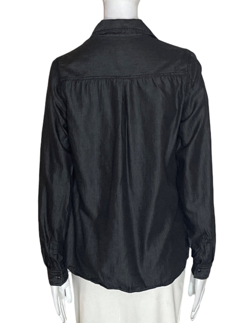 Camisa Machine Liso Manga larga Negro - Talla S