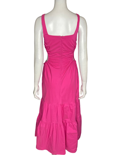 Vestido Astr de Algodón Midi Rosado - Talla XS