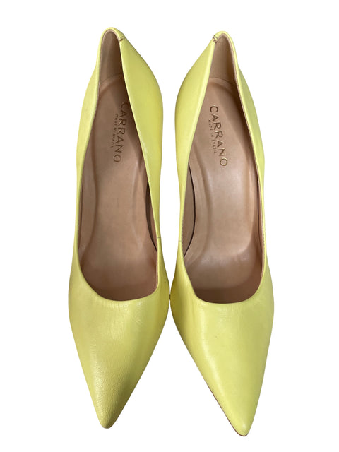 Tacón Carrano Tacón alto Amarillo - Talla 10