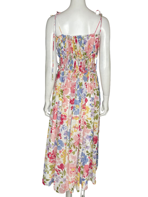 Vestido En Saison Estampado Floral Rosado - Talla S