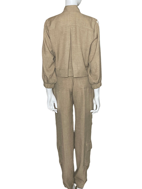Conjunto Cristina Restrepo Liso Recto Marrón - Talla S