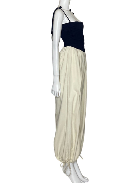 Mono Sixxta Strap Off White y Negro - Talla S
