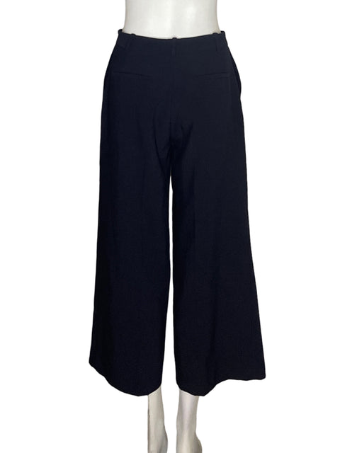 Pantalón Zara Recto Palazo Negro - Talla S