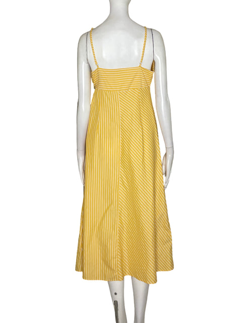 Vestido Mng Tiras Maxi Amarillo - Talla S