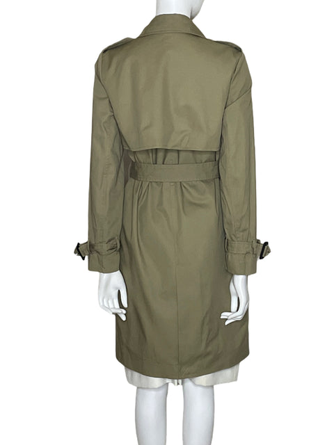 Chaqueta Mango de Algodón Beige - Talla S