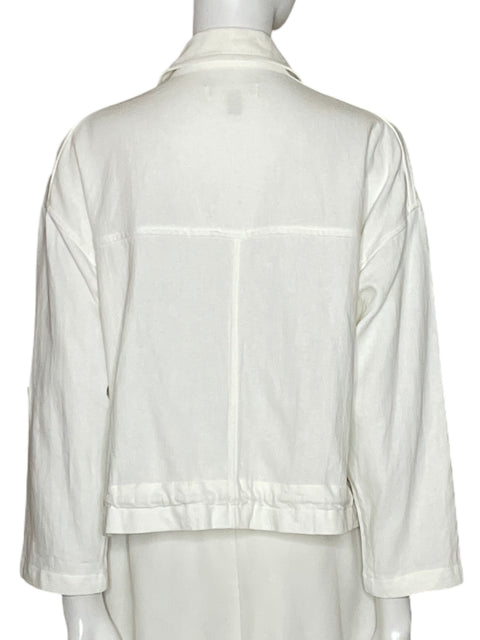 Abrigo Blank Nyc Blanco - Talla XS