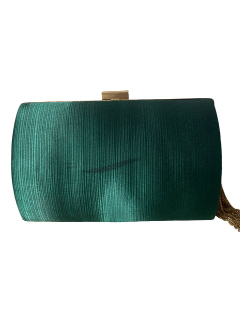 Cartera Tesoro Tps Sobre Texturizado Verde - Talla U