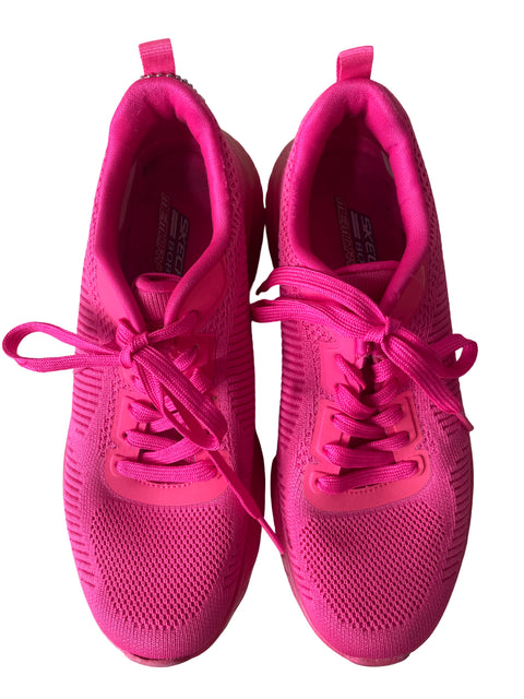 Zapatilla Skechers Cordones Suela de goma Rosado - Talla 6.5