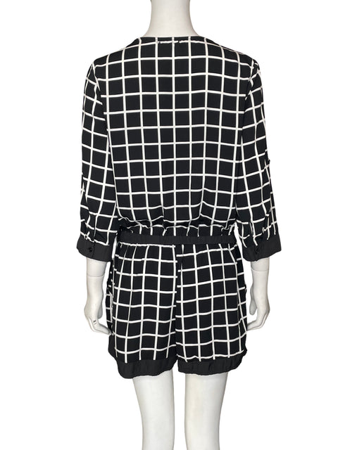 Romper Exotik Midi Zipper Negro - Talla L