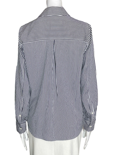 Camisa Dkny Raya Manga larga Azul - Talla XS