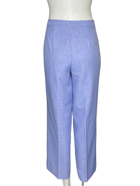 Pantalón Creaciones Stefi Wide-leg Azul - Talla 14
