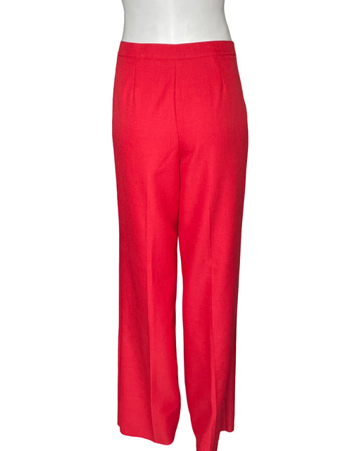 Pantalón Creaciones Stefi Wide-leg Rojo - Talla 42