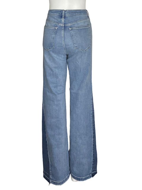 Pantalón Gap Ajustado Wide leg Azul - Talla 29