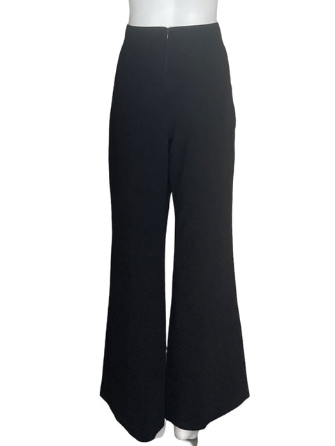 Pantalón Tahari Palazo Ajustado Negro - Talla S