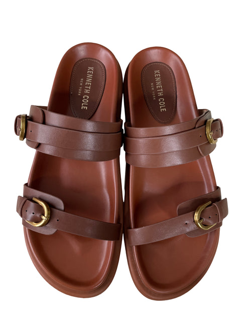 Sandalia Kenneth Cole Marrón - Talla 40