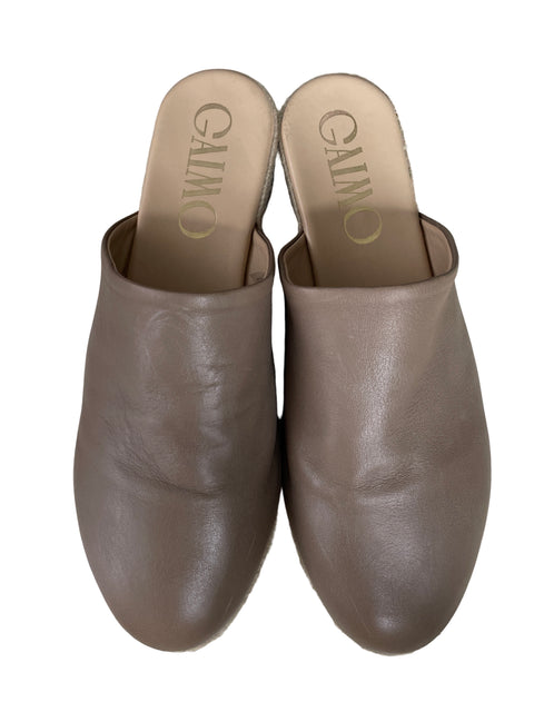 Sandalia Gaimo Plataforma Beige - Talla 40