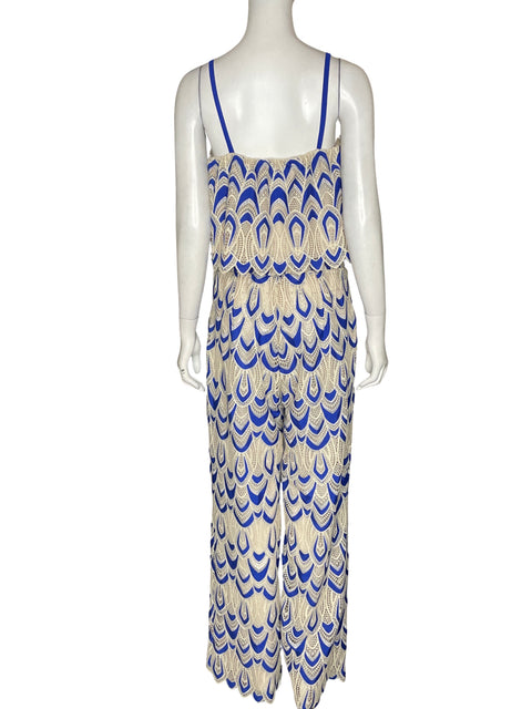 Conjunto Duo Mar Troquelado Azul - Talla L