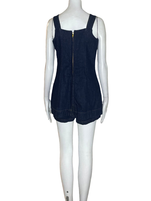 Romper Line And Alot Sin mangas Mini Azul - Talla M