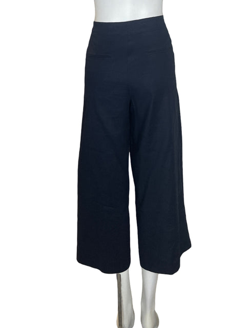Pantalón Ann Taylor Botones Wide-leg Azul - Talla 4