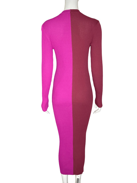 Vestido Staud de Viscosa Shoko dress Rosado - Talla S