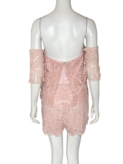 Romper Sayor Nyc Off-shoulder Rosado - Talla L