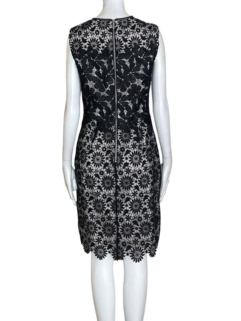 Vestido Karen Millen Tejido Sin mangas Negro - Talla 6