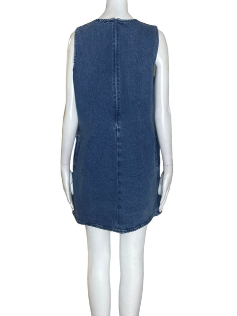 Vestido Raisonnel Estampado Estrellas Azul - Talla M