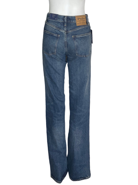 Pantalón Polo Ralph Lauren Bolsillo Recto Azul - Talla 26