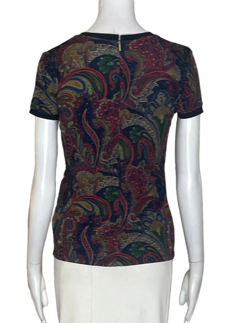 Blusa Ralph Lauren Estampado Manga corta Rojo - Talla XS