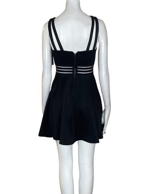 Vestido City Studio Tiras Mini Negro - Talla 0