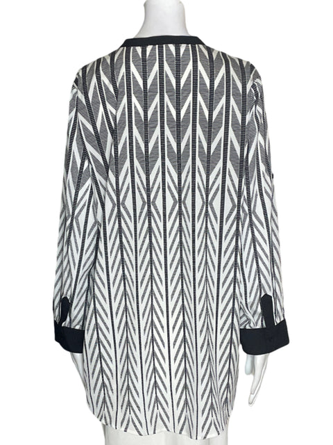 Blusa Calvin Klein Manga larga Estampado Negro - Talla L