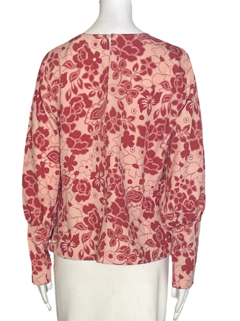 Blusa Sugar Lips Estampado Manga larga Rosado - Talla L