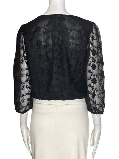 Blusa Kaii Abullonado Cuello v Negro - Talla L
