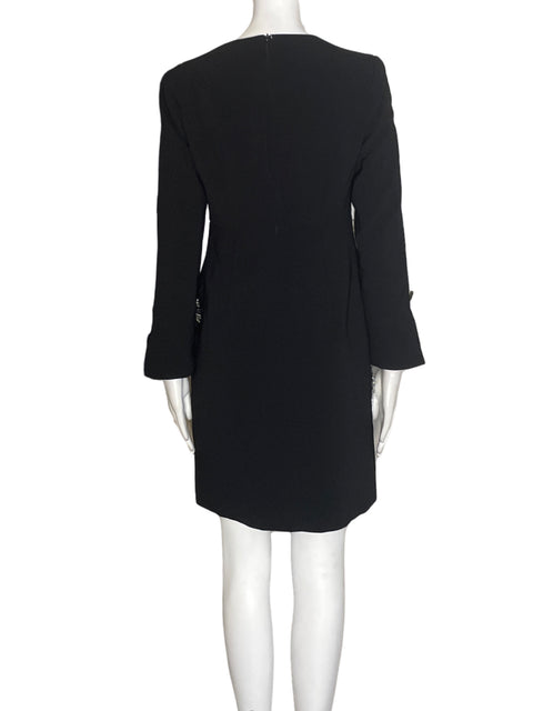 Vestido Tesoro Tps Prederia Manga larga Negro - Talla S