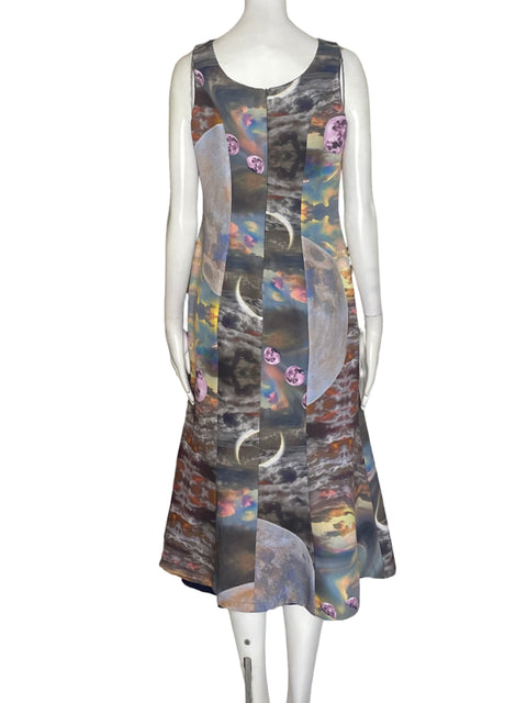 Vestido Attielier Sin mangas Suelto Morado - Talla S