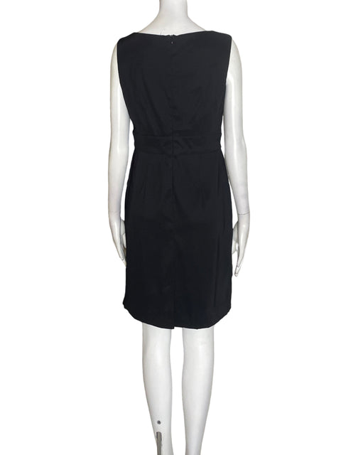 Vestido Connected Sin mangas Pedreria Negro - Talla 6