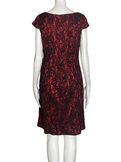 Vestido Alyx Cuello redondo Midi Rojo - Talla 8