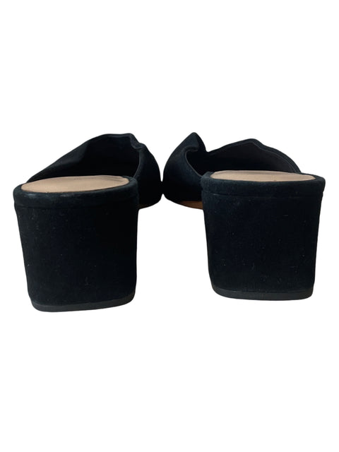 Zapato Loeffler Randall Punta cerrada Destalonado Negro - Talla 8