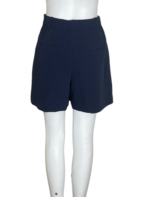 Short Abercrombie & Fitch Plisado Mini Azul - Talla S