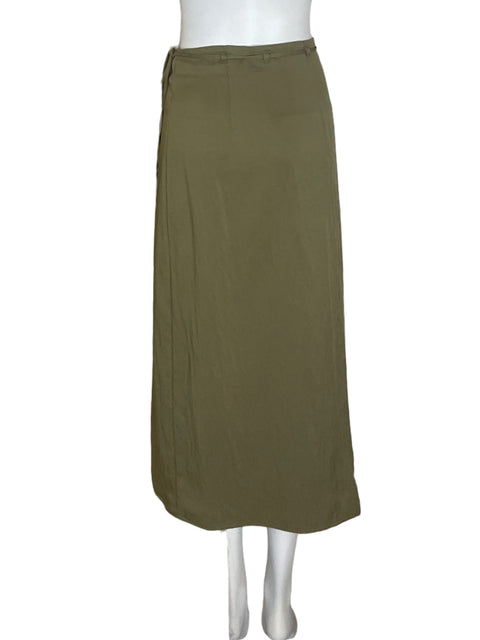 Falda Tesoro Tps Cruzado Maxi Verde - Talla S