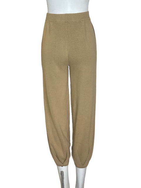 Pantalón Tesoro Tps Elastico Abullonado Marrón - Talla S