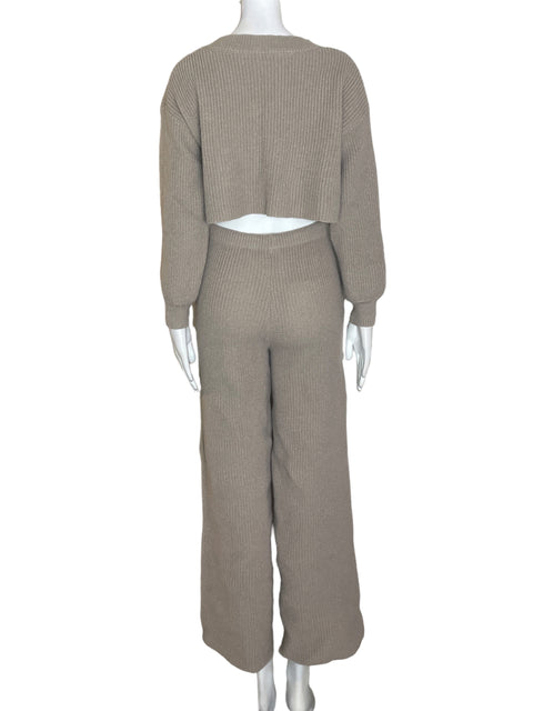 Conjunto Tesoro Tps de Algodón Pantalón/chaqueta Manga larga Beige - Talla S