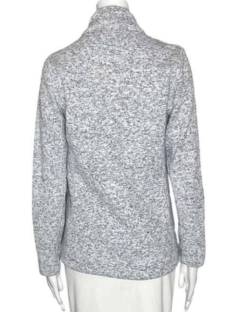 Abrigo Calvin Klein de Algodón Manga larga Zipper Gris - Talla S