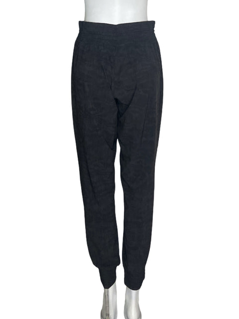 Pantalón Athleta Elastico Abullonado Negro - Talla 6